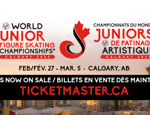 Billets toutes épreuves maintenant disponibles pour les   Championnats du monde juniors ISU de patinage artistique 2023