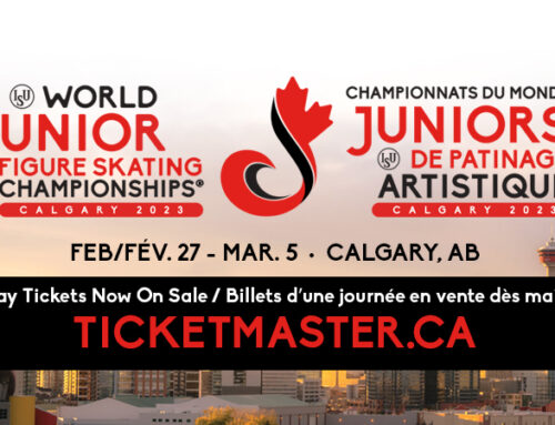 Single Day Tickets on Sale for ISU World Junior Figure Skating Championships® 2023